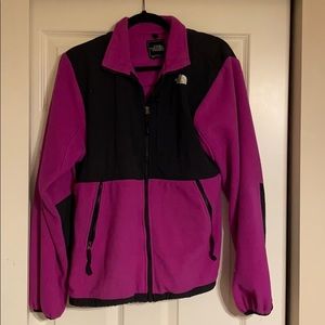 Pink north face jacket